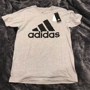 ADIDAS gray go-to short sleeve t-shirt | NWT
